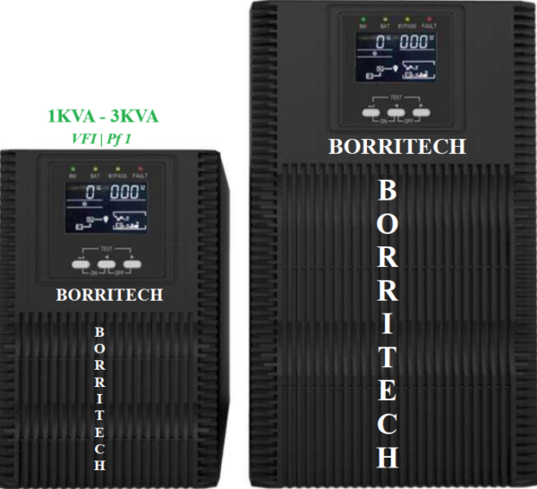 2.1.1.UPS 1KVA Online Borritech - Ảnh 2